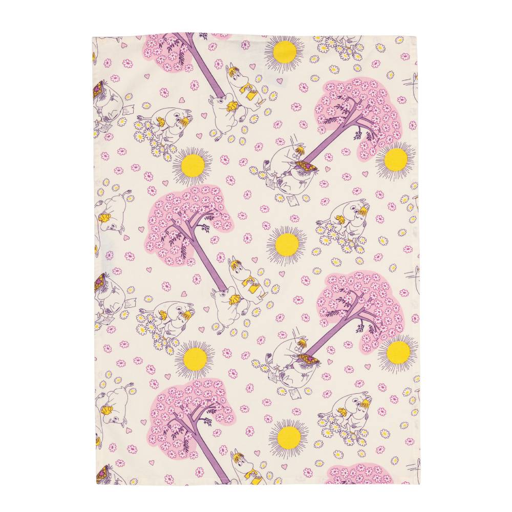 Moomin Sweethearts Kitchen Towel 50x70cm 2-set - Image 3