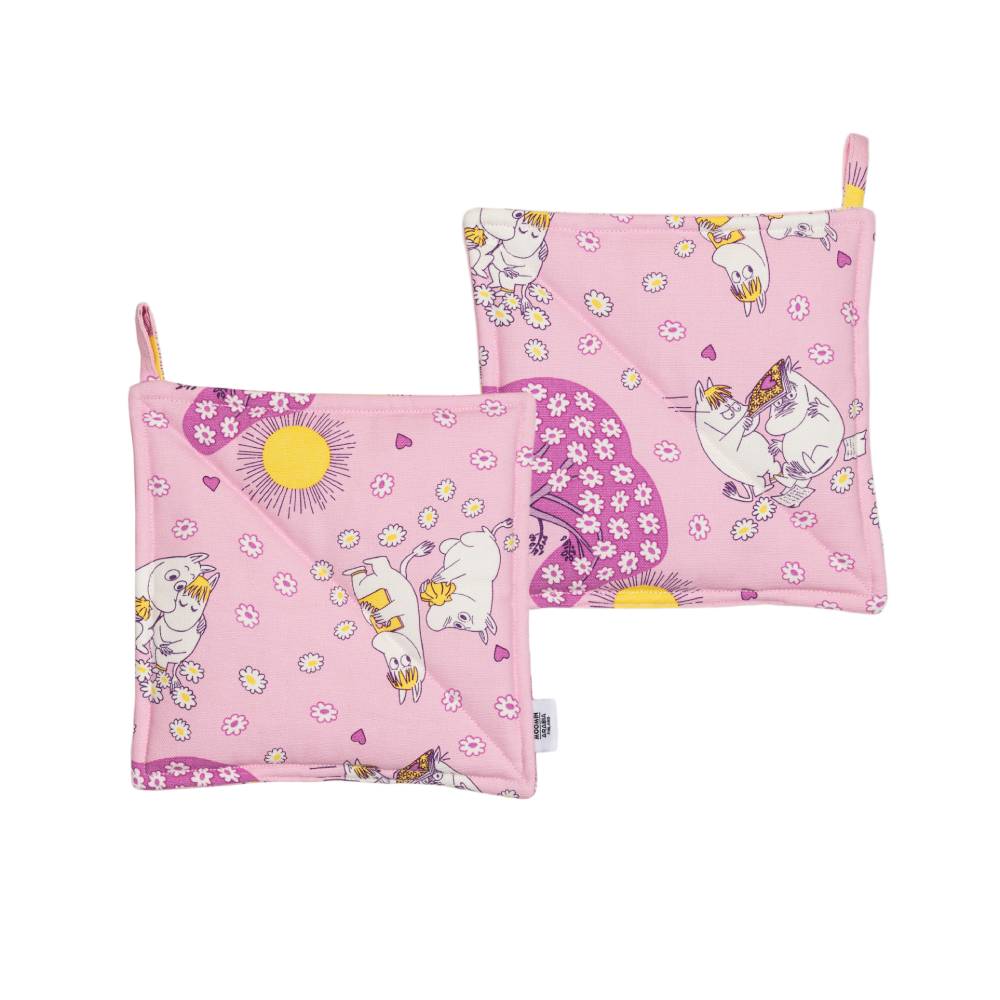 Moomin Sweethearts Pot Holders 2-set