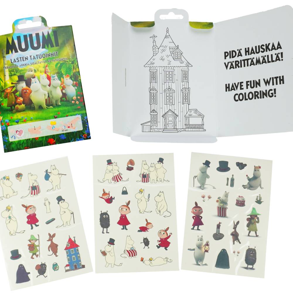 Moomin Tattoo 48-set - Image 2