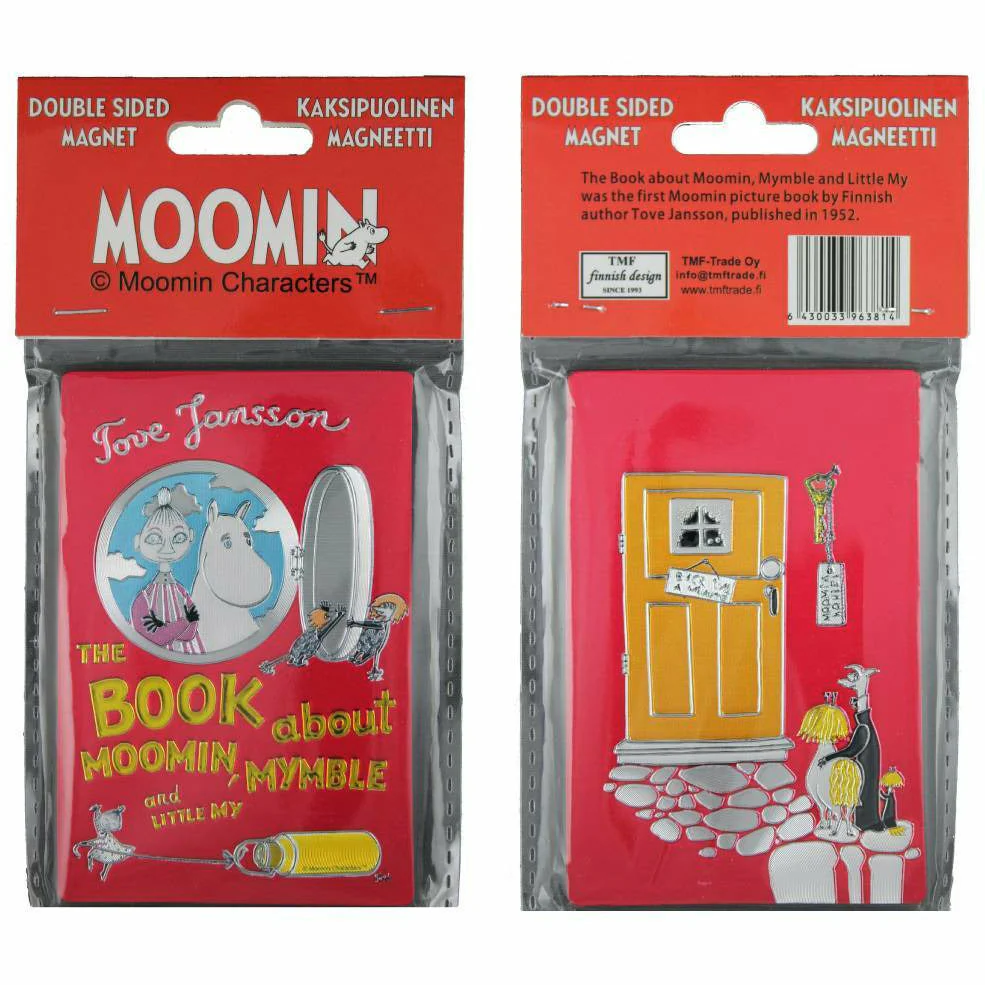 Moomin The Book About Moomin Magnet 2-Sided - Image 2