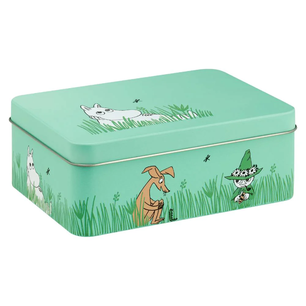 Moomin Boys Box 14,5x10,5cm Green - Image 2