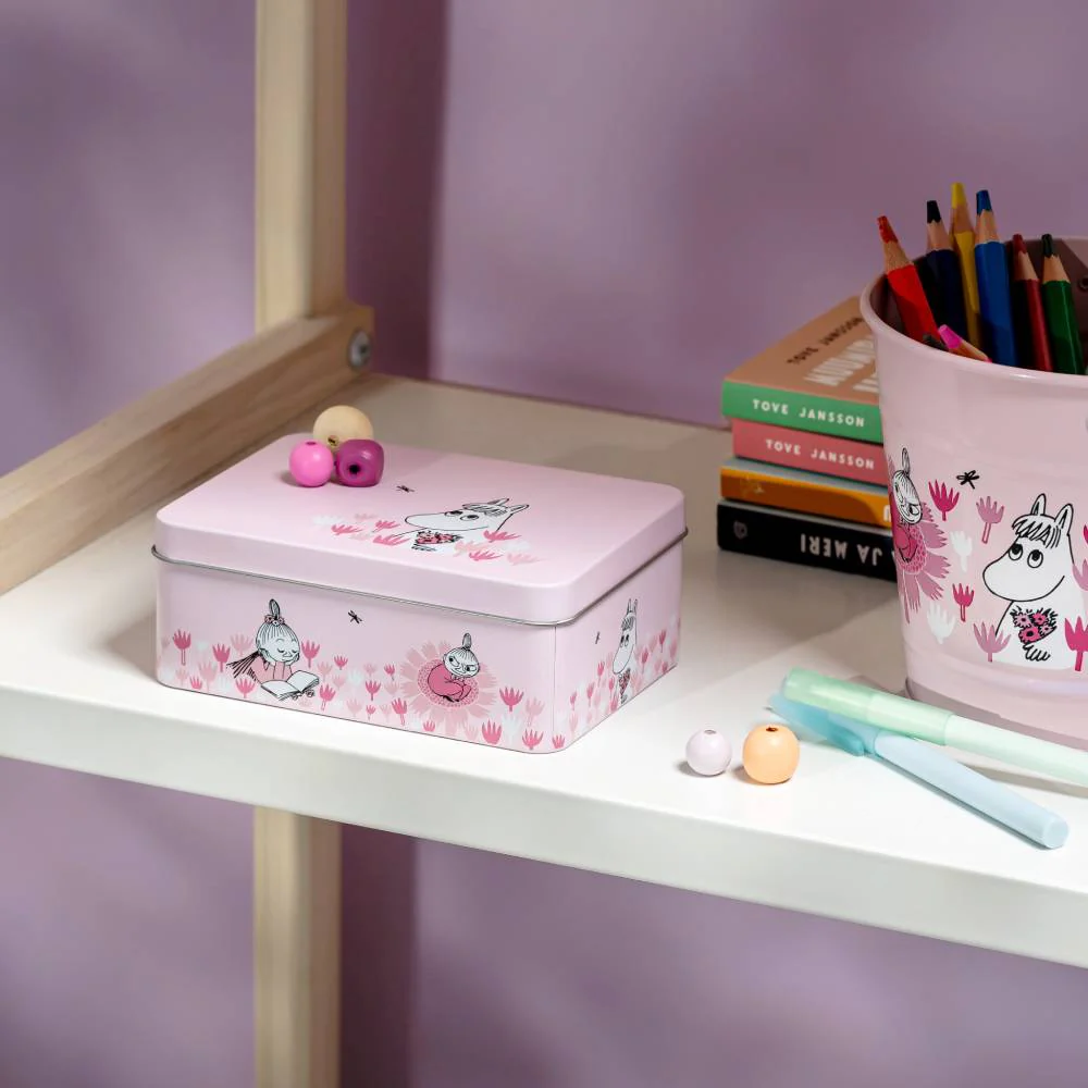 Moomin Girls Box 14,5x10,5cm Pink