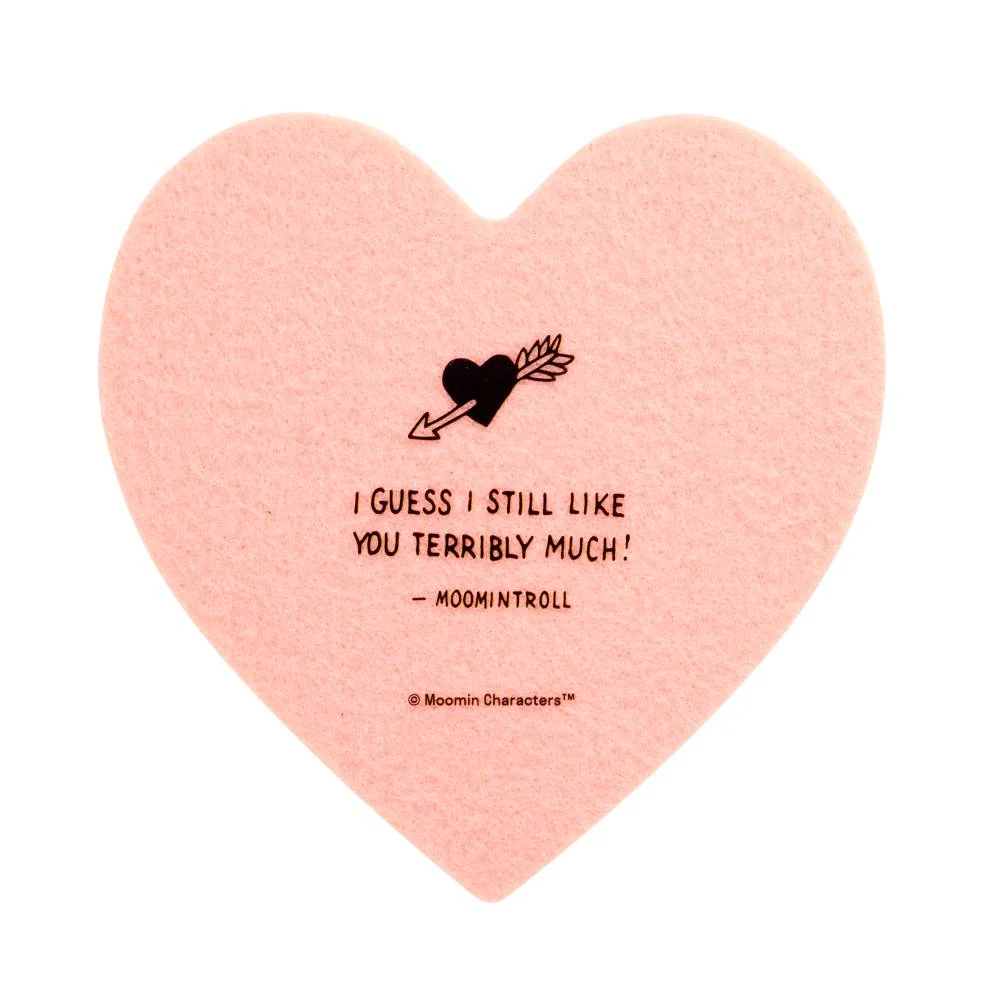 Moomin Together Coaster 4pcs Pink - Image 3