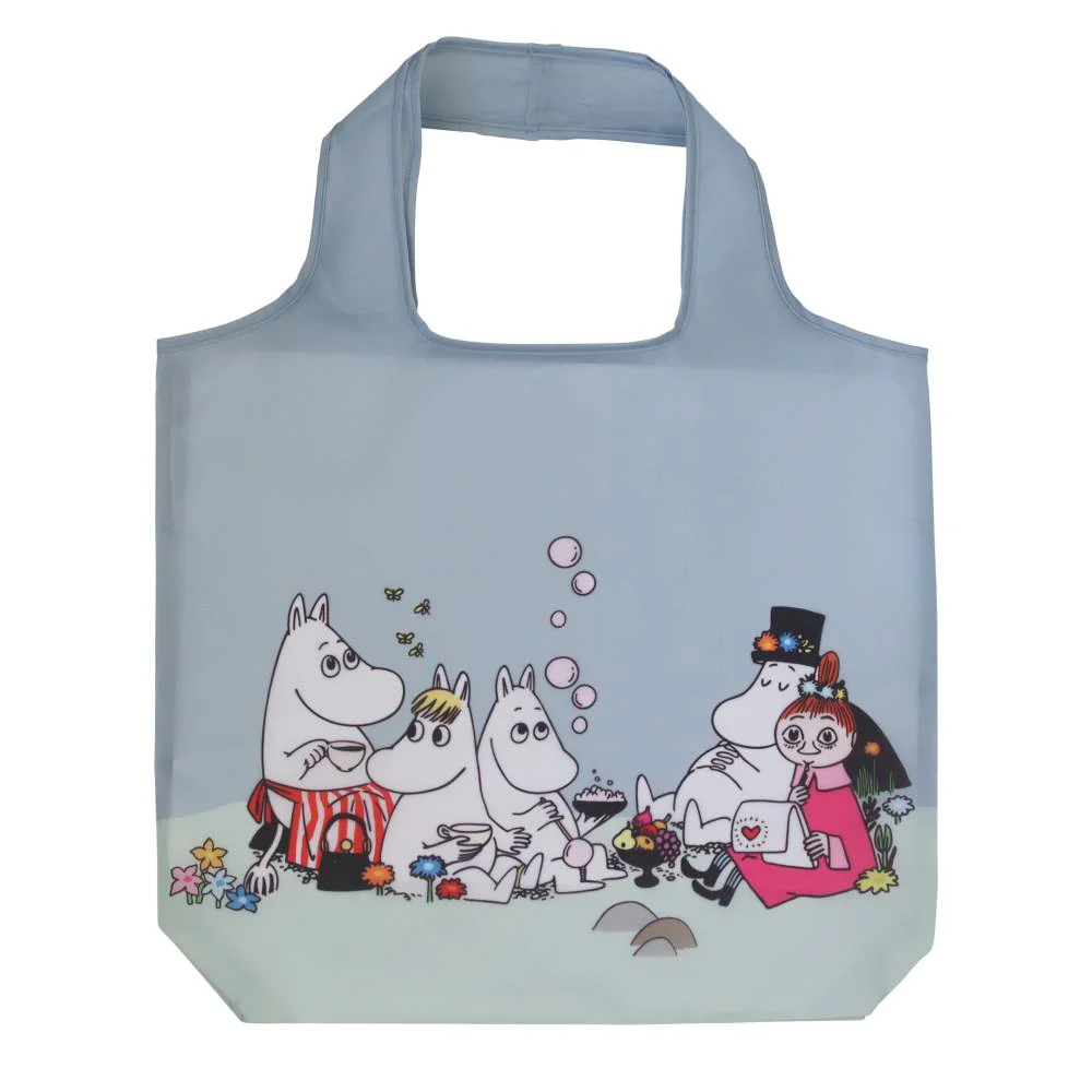 Moomin Together Shopping Bag Blue - Image 2