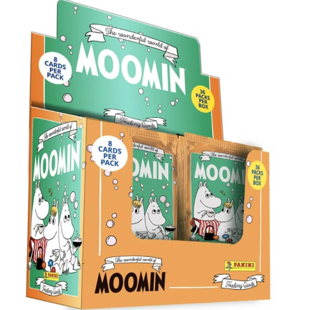 Moomin Trading Card The Wonderful World of Moomin 8pcs - Image 2