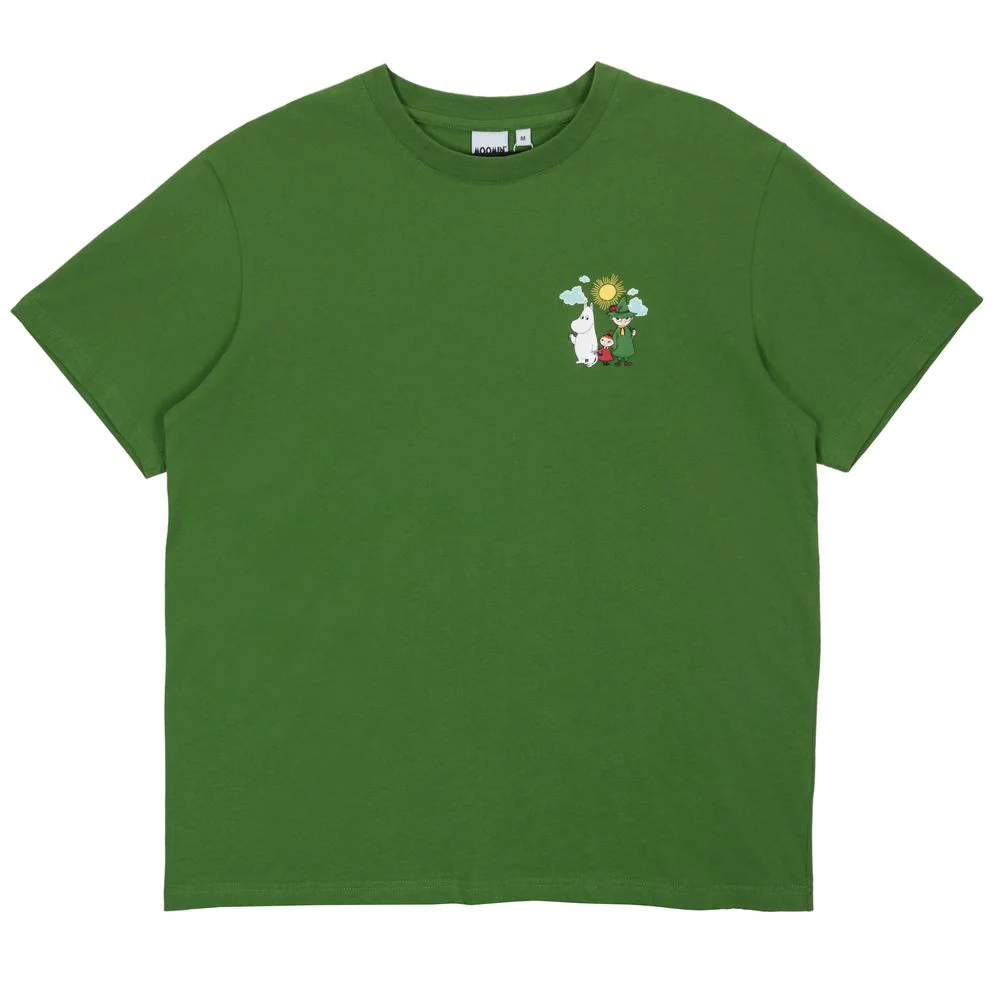 Moomin Welcome T-shirt Green - Image 2