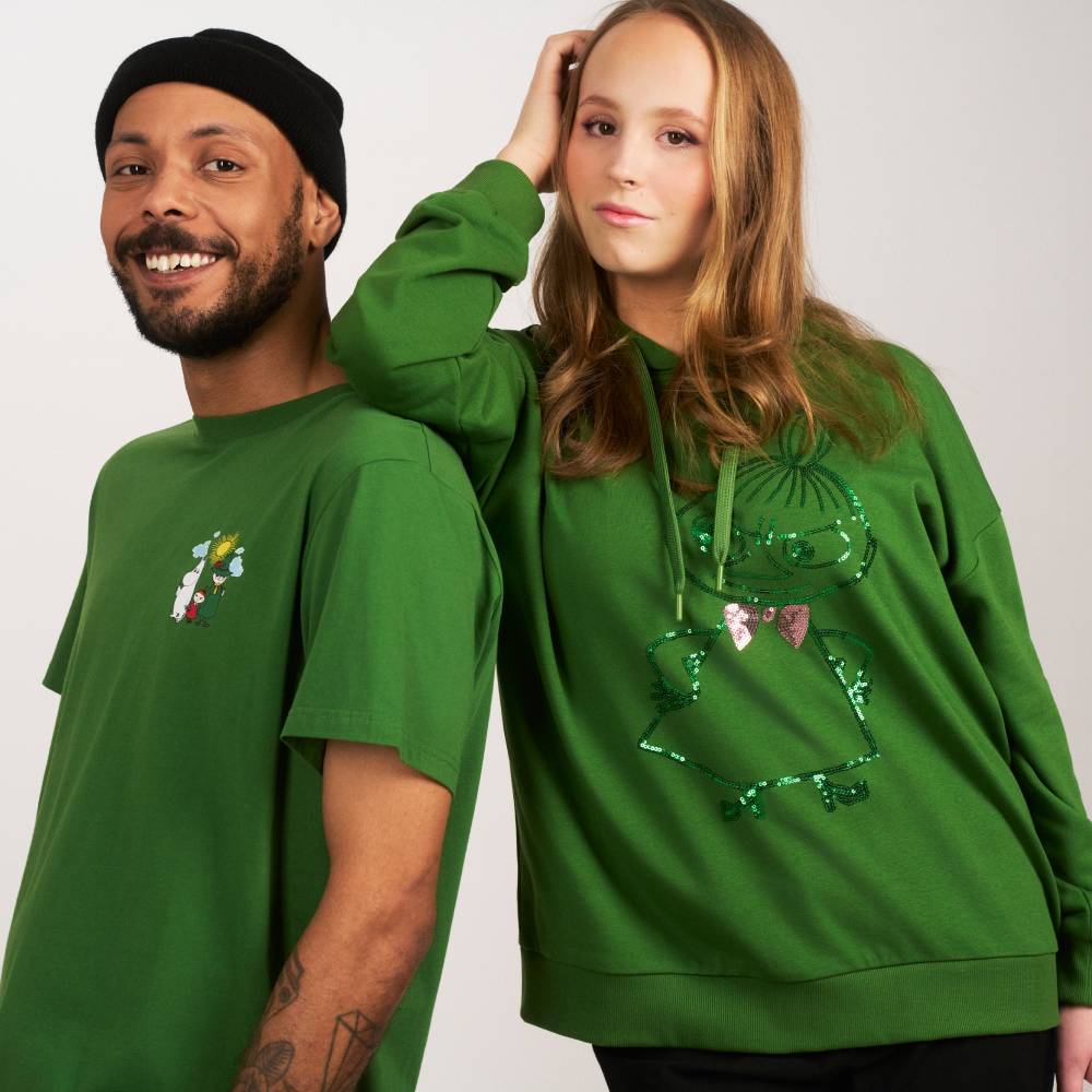 Moomin Welcome T-shirt Green - Image 9