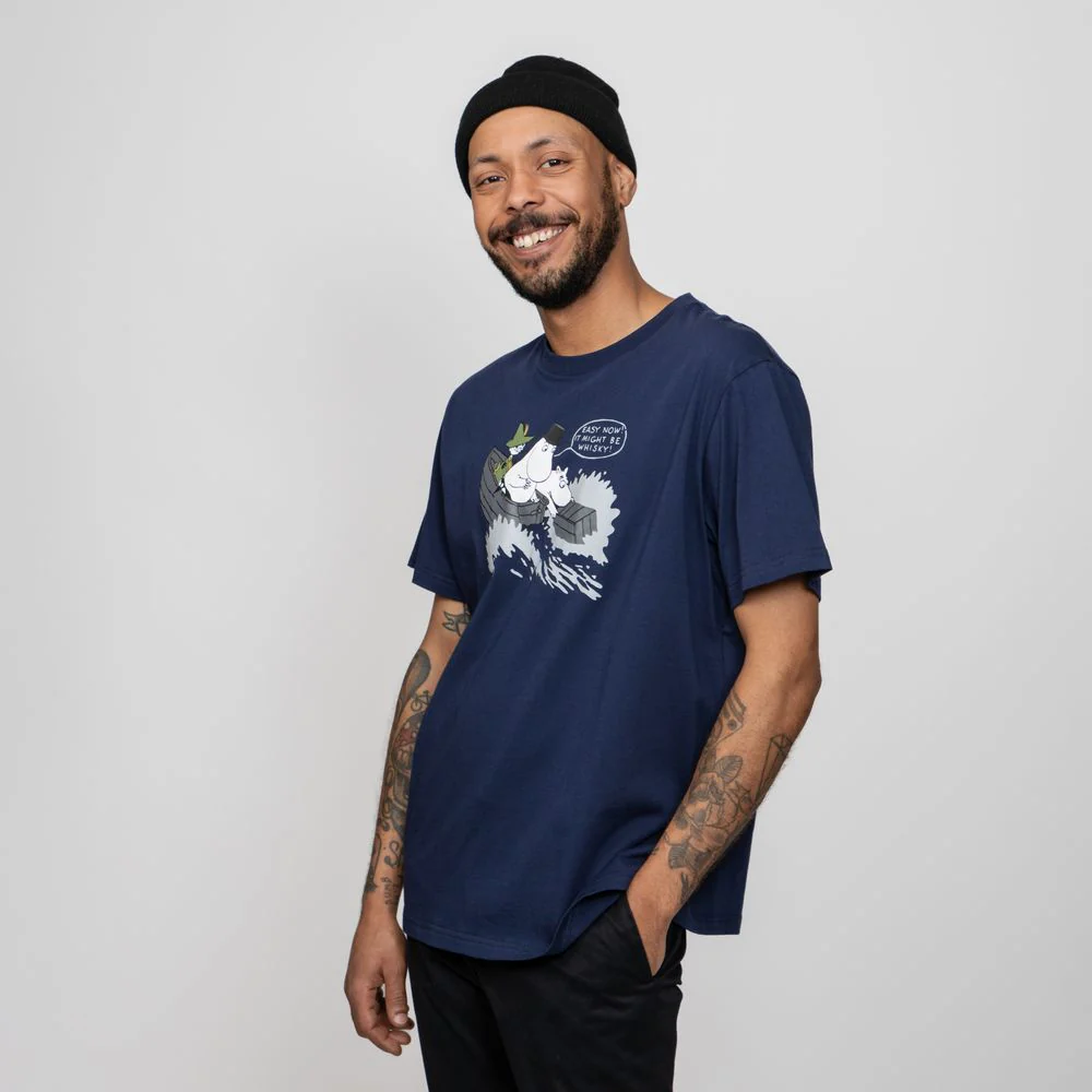 Moomin Whisky T-shirt Darkblue