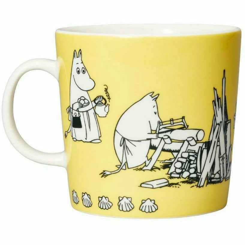 Moomin Yellow Mug 0,4L - Image 2