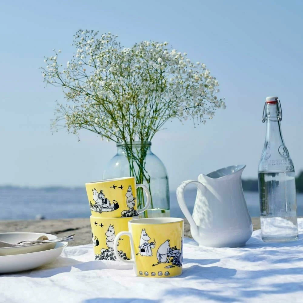 Moomin Yellow Mug 0,4L - Image 3