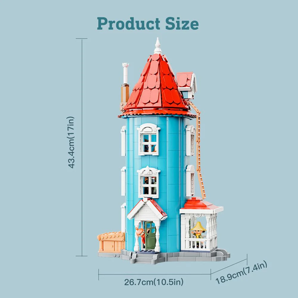 Moominhouse Building Block Model - Image 3