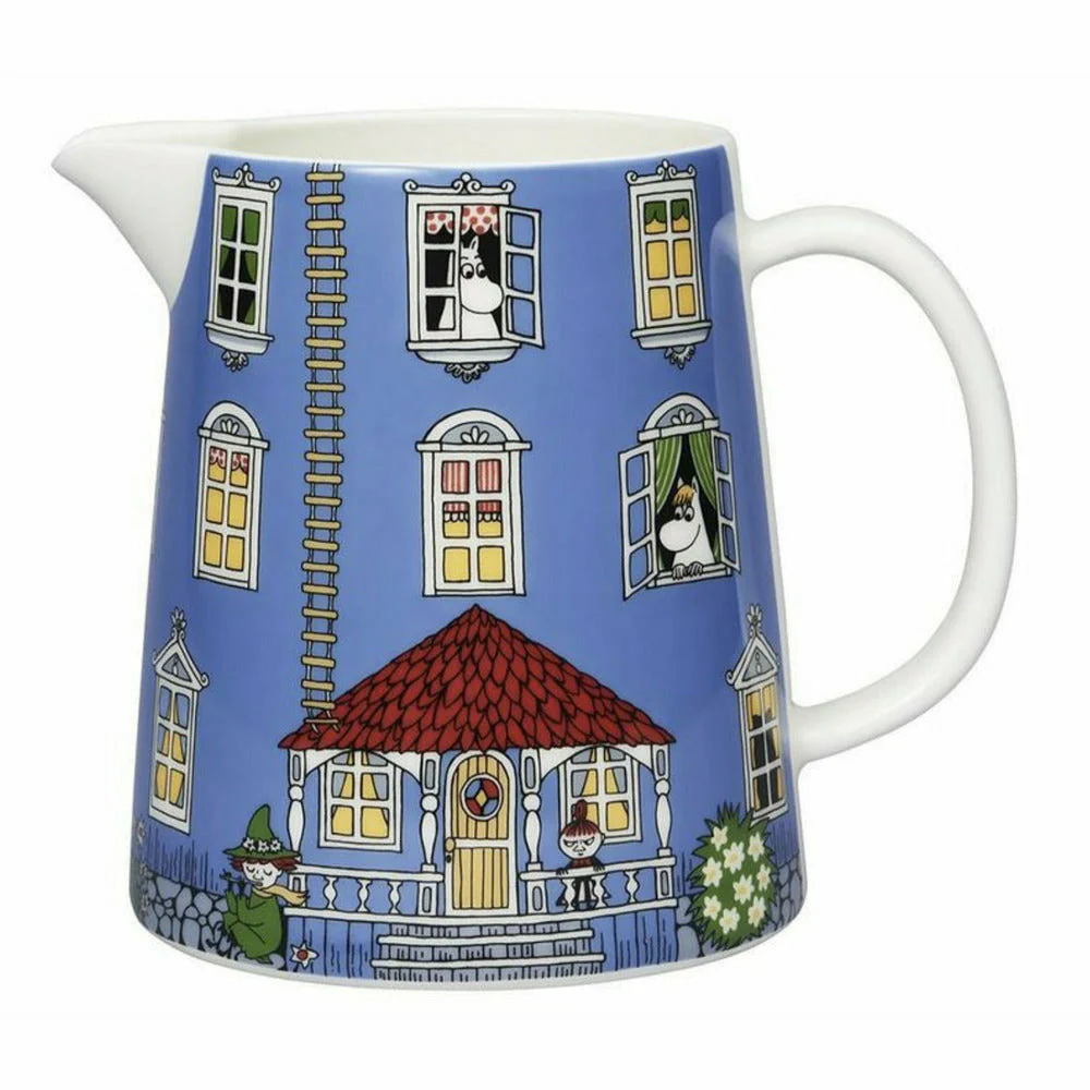 Moominhouse Pitcher 1L Blue - Image 3