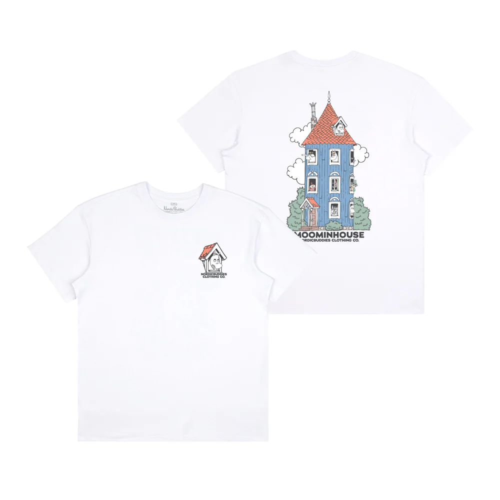 Moominhouse T-shirt White - Image 2