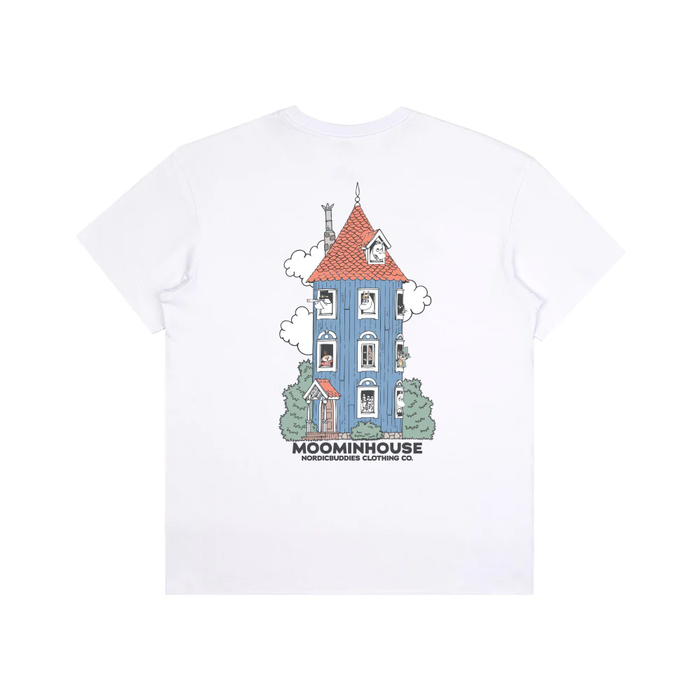 Moominhouse T-shirt White - Image 5