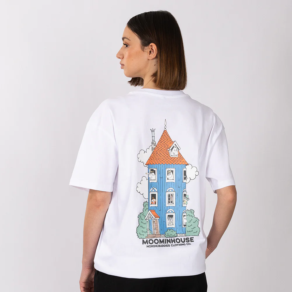 Moominhouse T-shirt White - Image 6