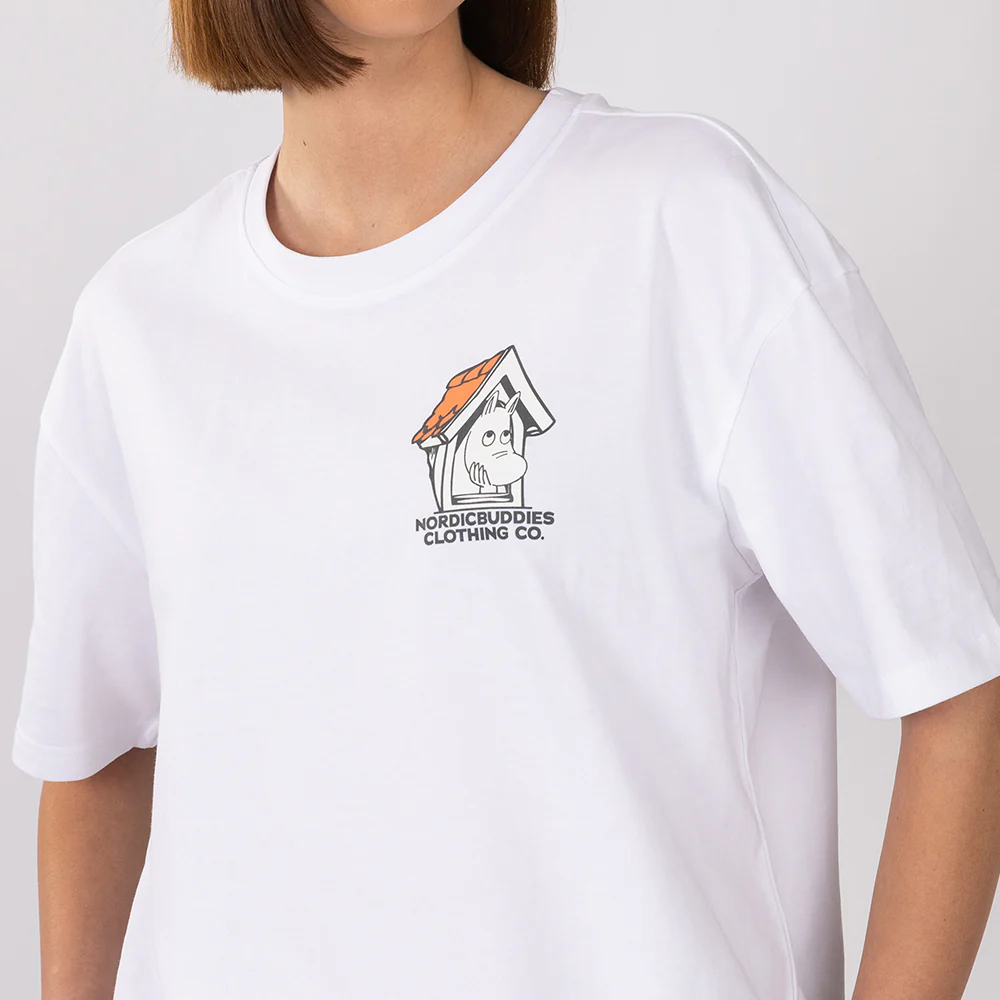 Moominhouse T-shirt White - Image 7