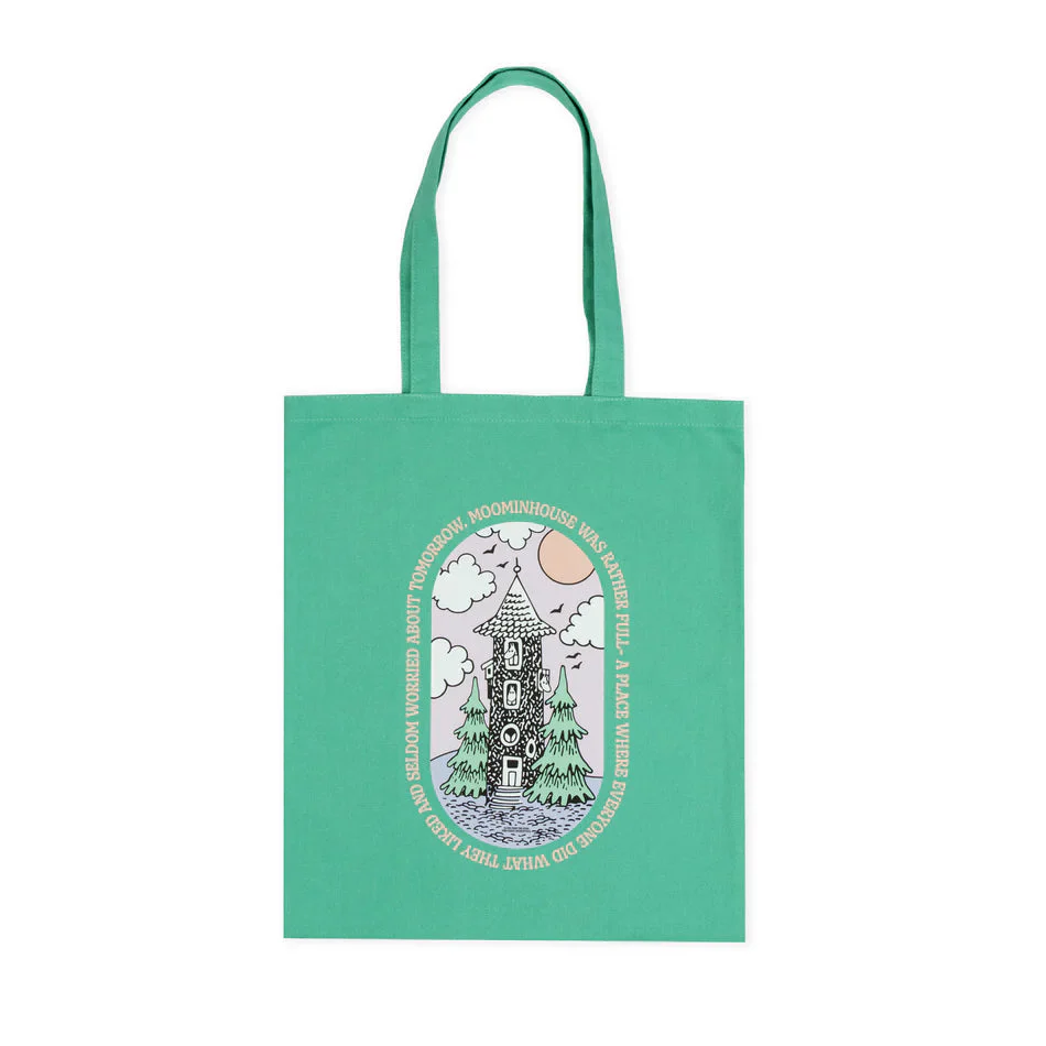 Moominhouse Tote Bag Green