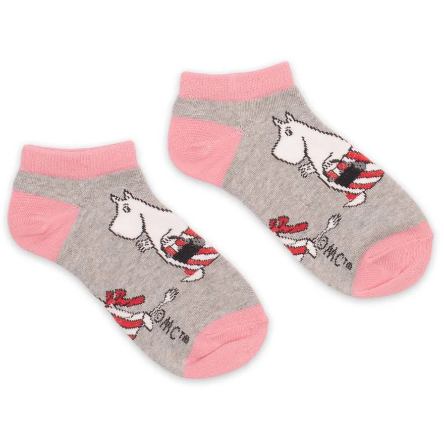 Moominmamma Ankle Socks 36-42 Grey - Image 2
