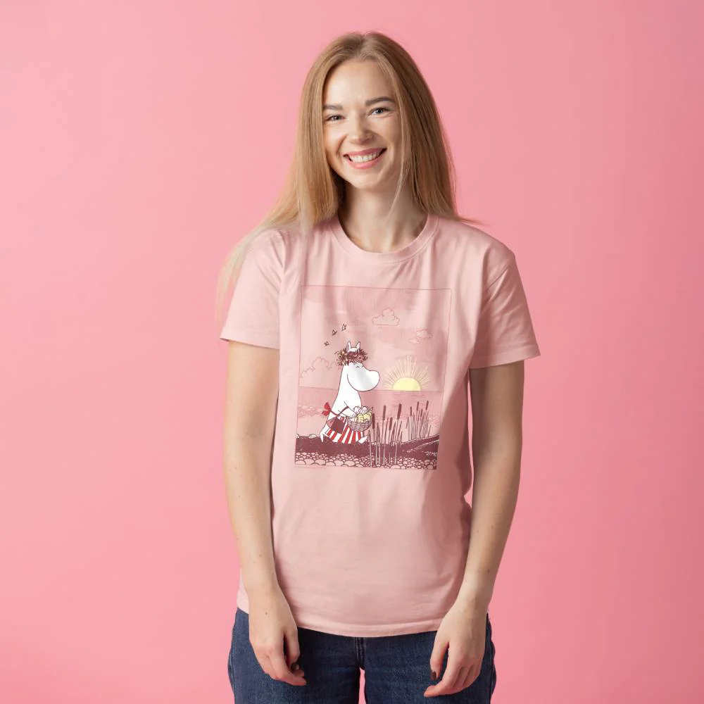 Moominmamma Beach T-shirt Pink