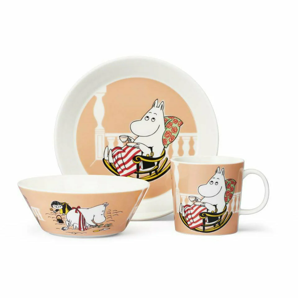 Moominmamma Bowl 15cm Peach - Image 3