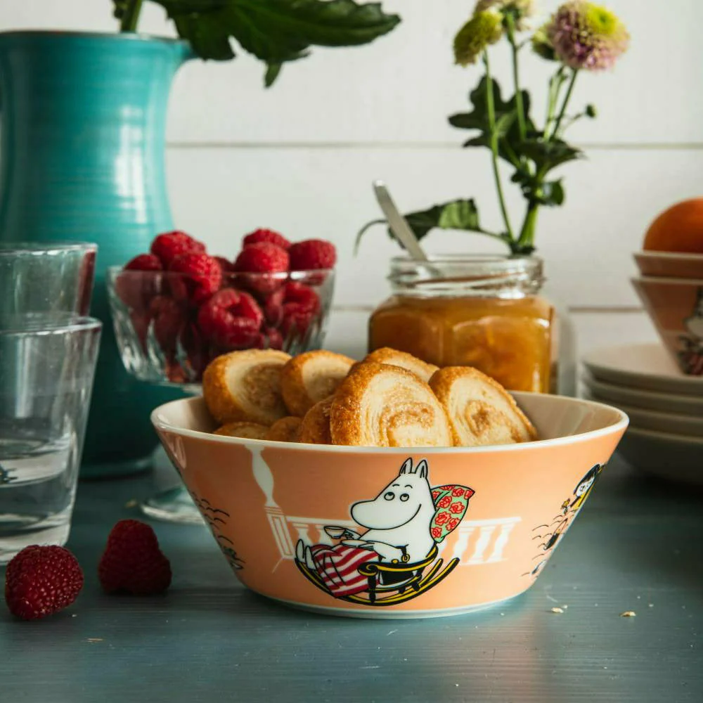 Moominmamma Bowl 15cm Peach - Image 4