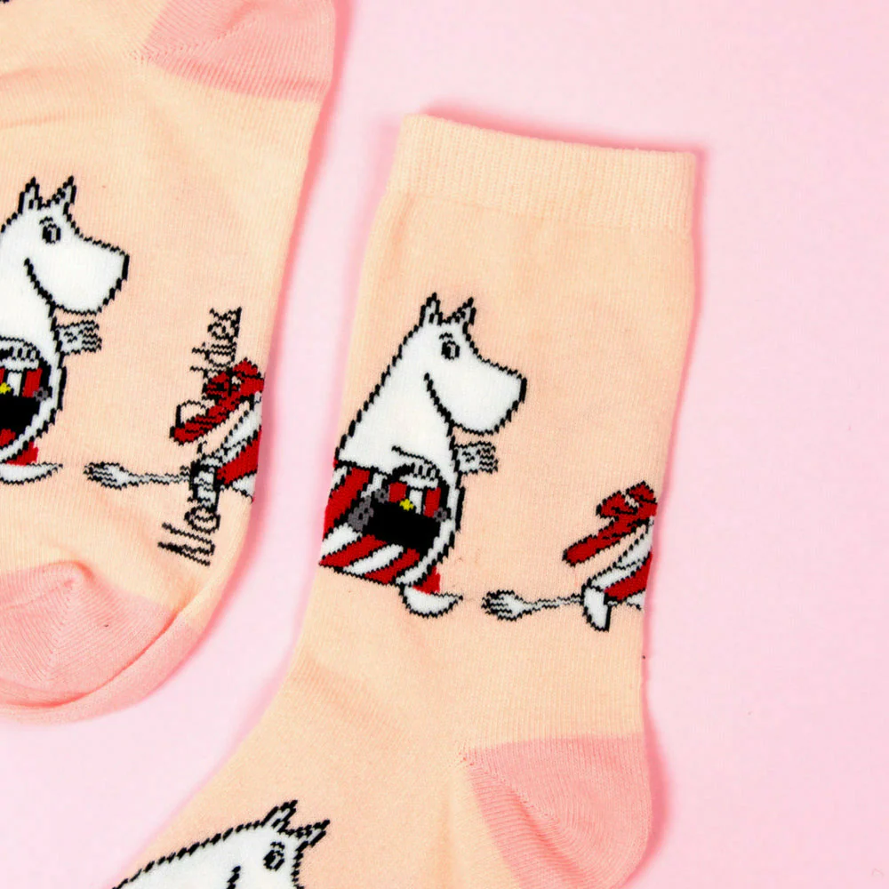 Moominmamma on Errands Socks Pink 36-42 - Image 4