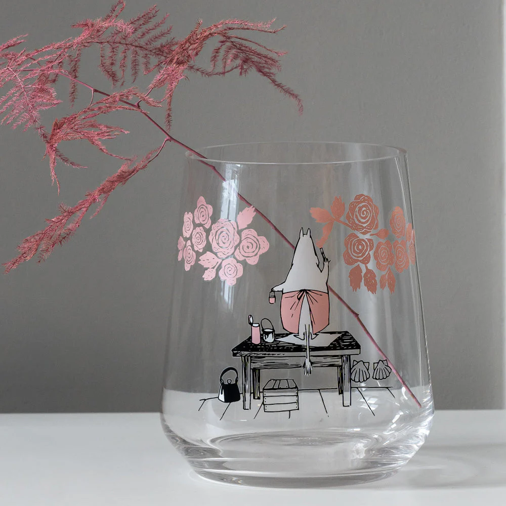 Moominmamma Roses Vase 17,5cm