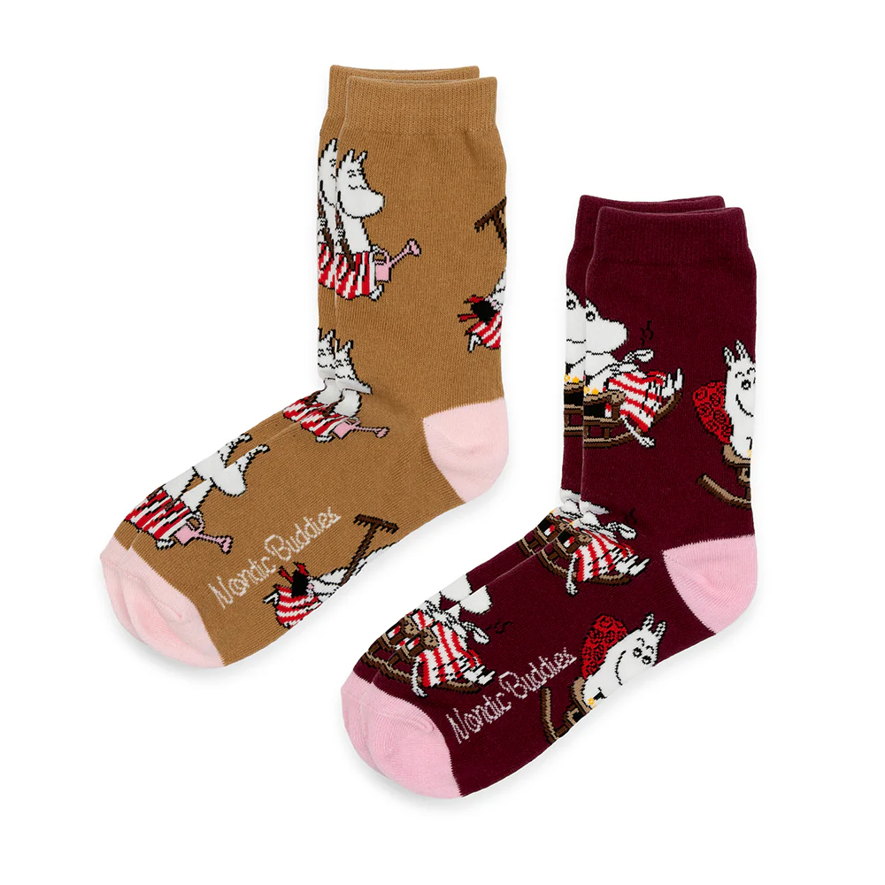 Moominmamma Sock 36-42 Gift Box 2-set - Image 2