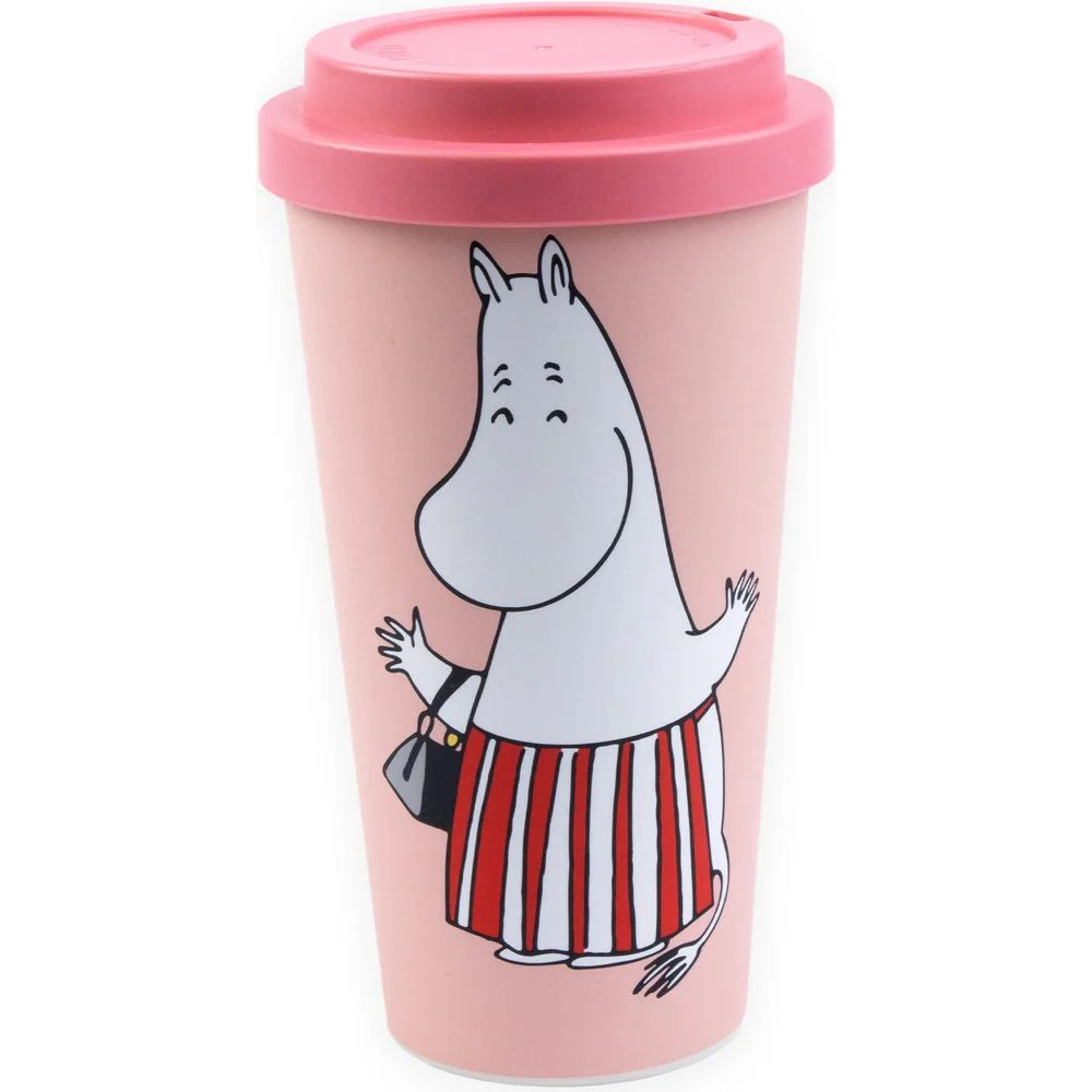 Moominmamma Take-Away Mug Peach - Image 3