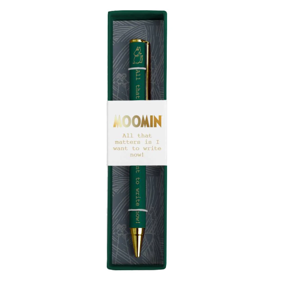 Moominpappa All That Matters Pen Green