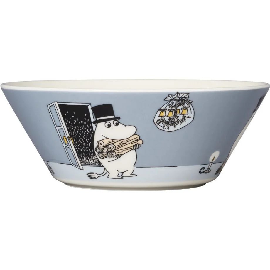 Moominpappa Bowl Grey 15cm Grey - Image 2
