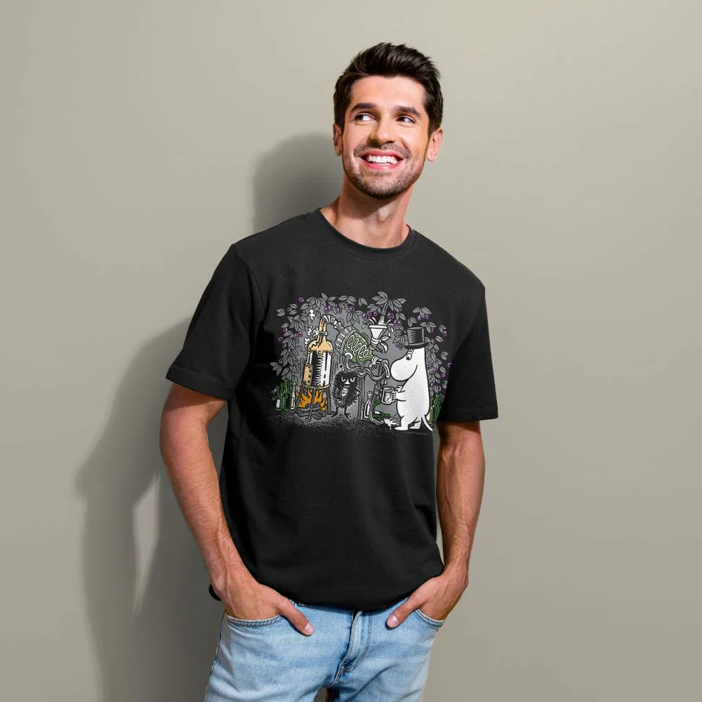 Moominpappa Dynamite T-shirt Black