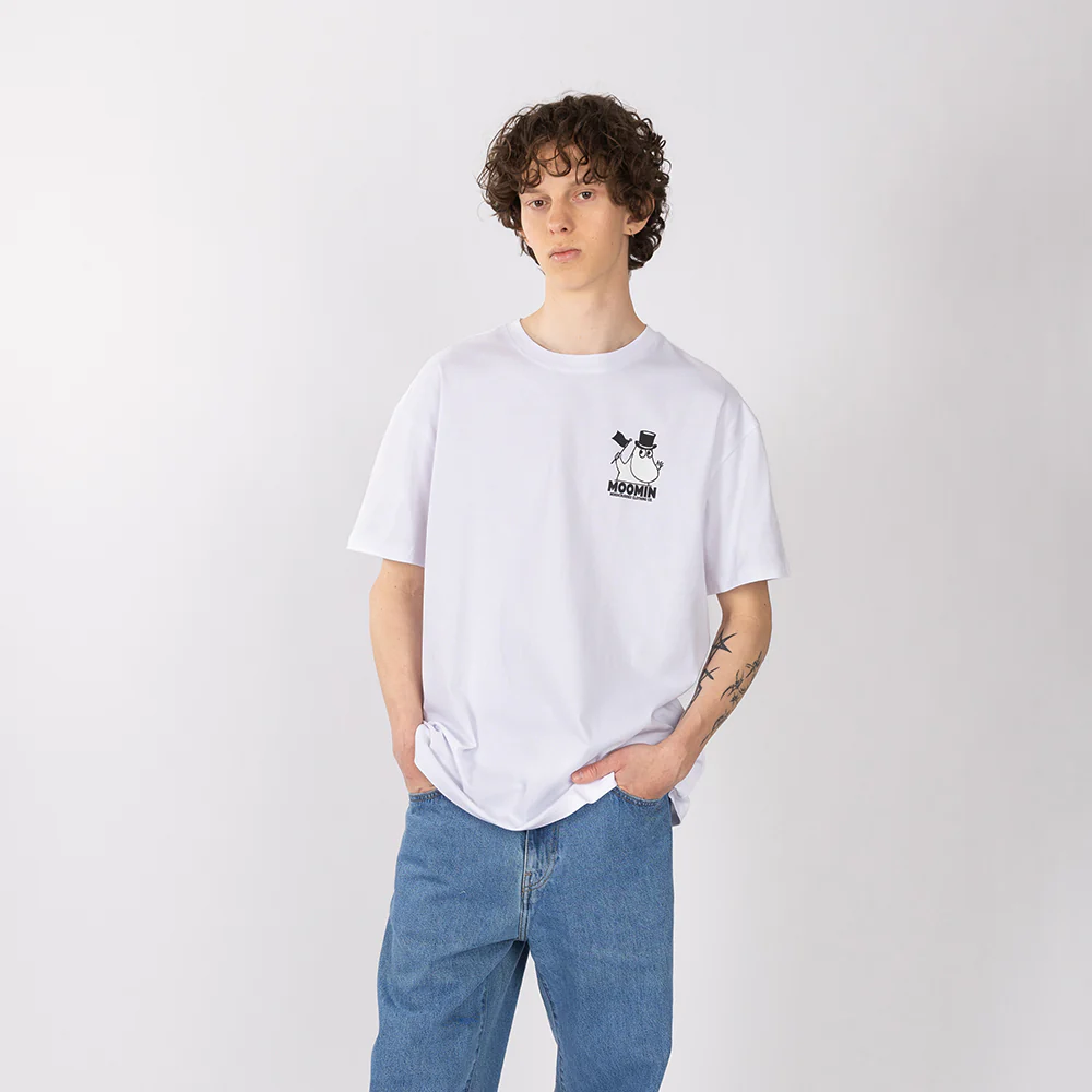 Moominpappa Flag T-shirt White