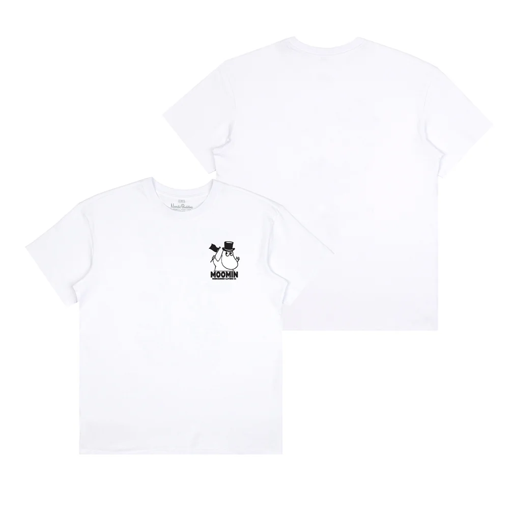 Moominpappa Flag T-shirt White - Image 2