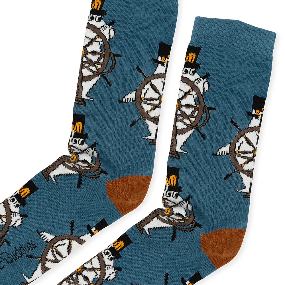 Moominpappa Helm 40-45 Socks Darkblue - Image 3