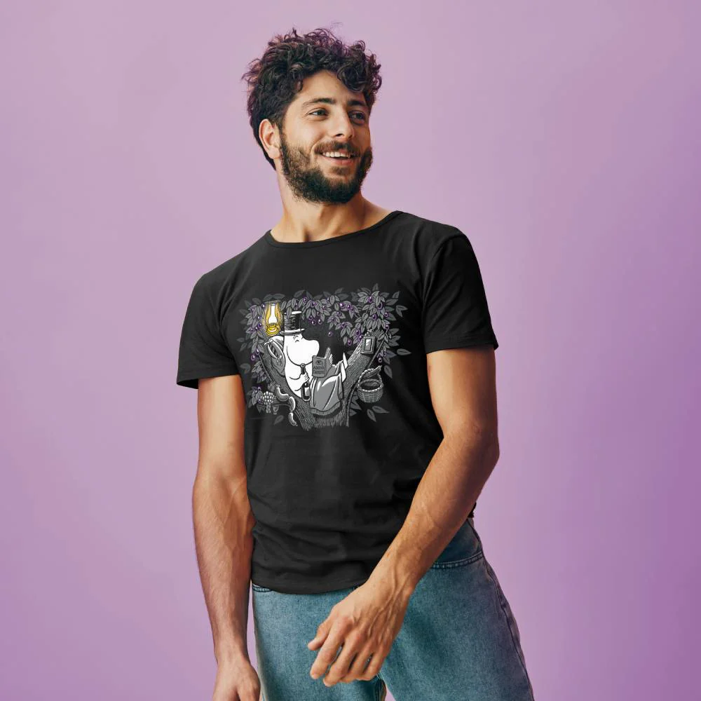 Moominpappa Relax T-shirt Black