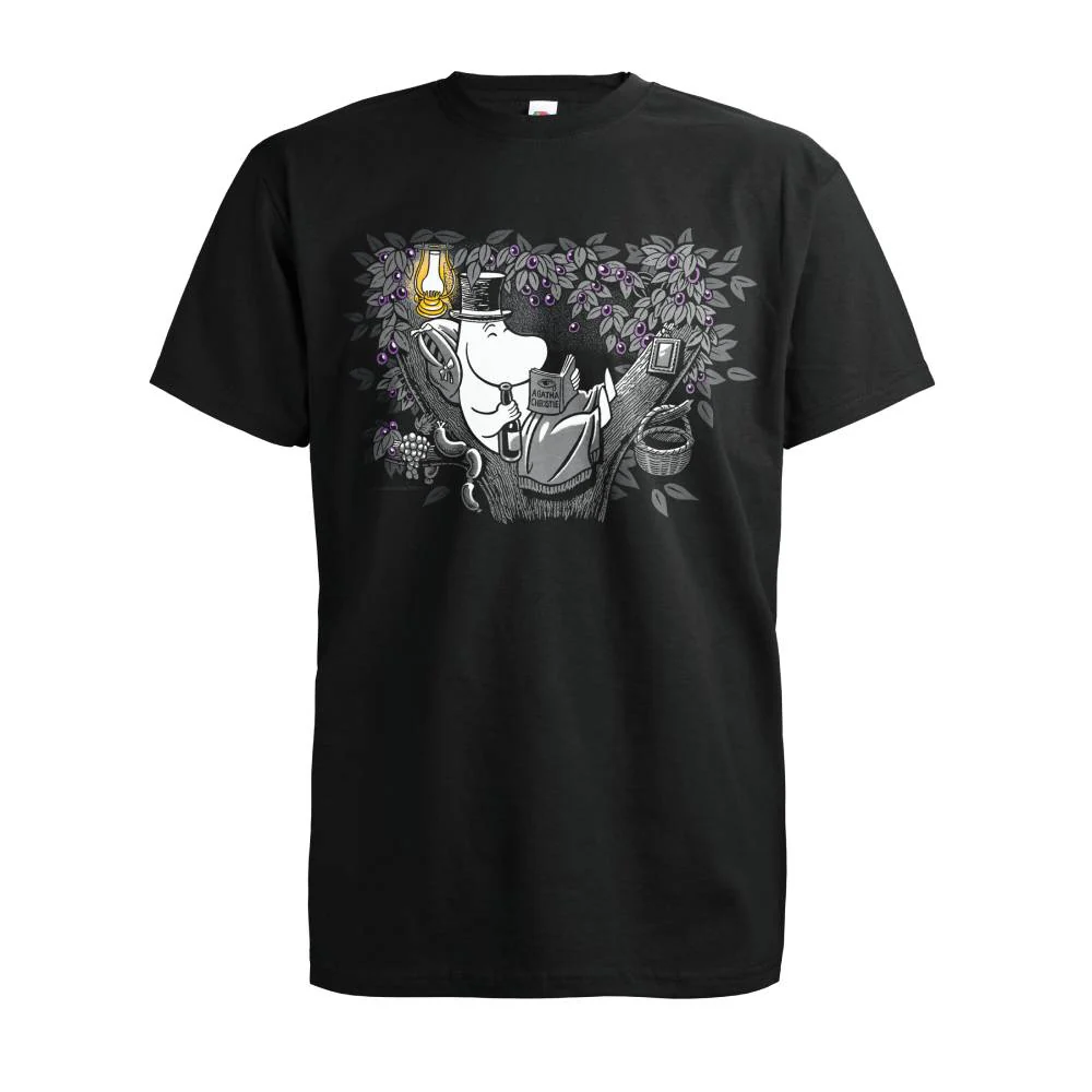 Moominpappa Relax T-shirt Black - Image 2
