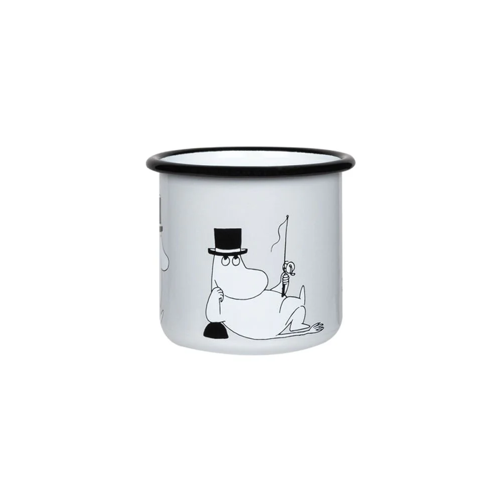Moominpappa Retro Mug 3,7dl Grey - Image 3