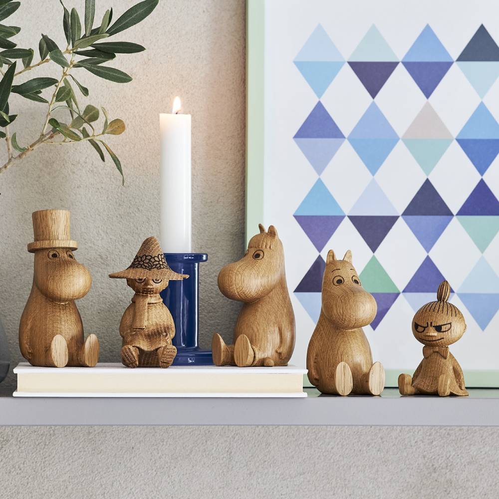 Moominpappa Wooden Figurine 10cm - Image 4