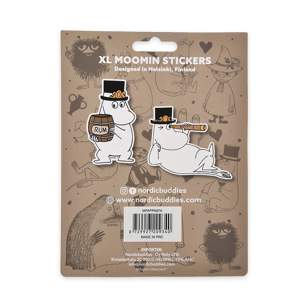 Moominpappa XL Stickers 2-set - Image 3