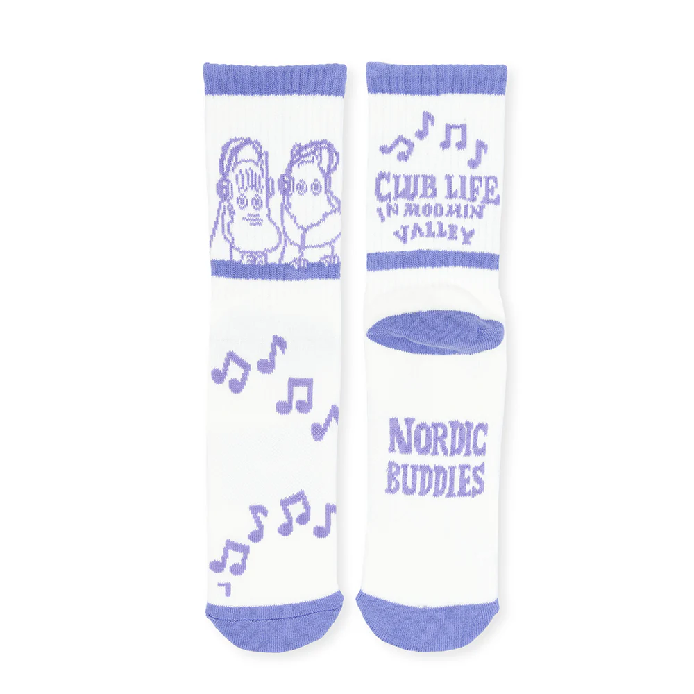 Moomin Club Life Active Socks 36-42 Violet - Image 3
