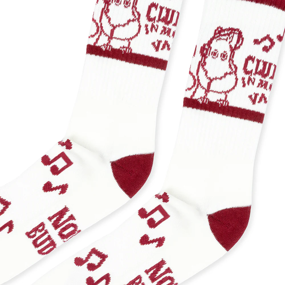 Moomin Club Life Active Socks 40-45 Red - Image 4