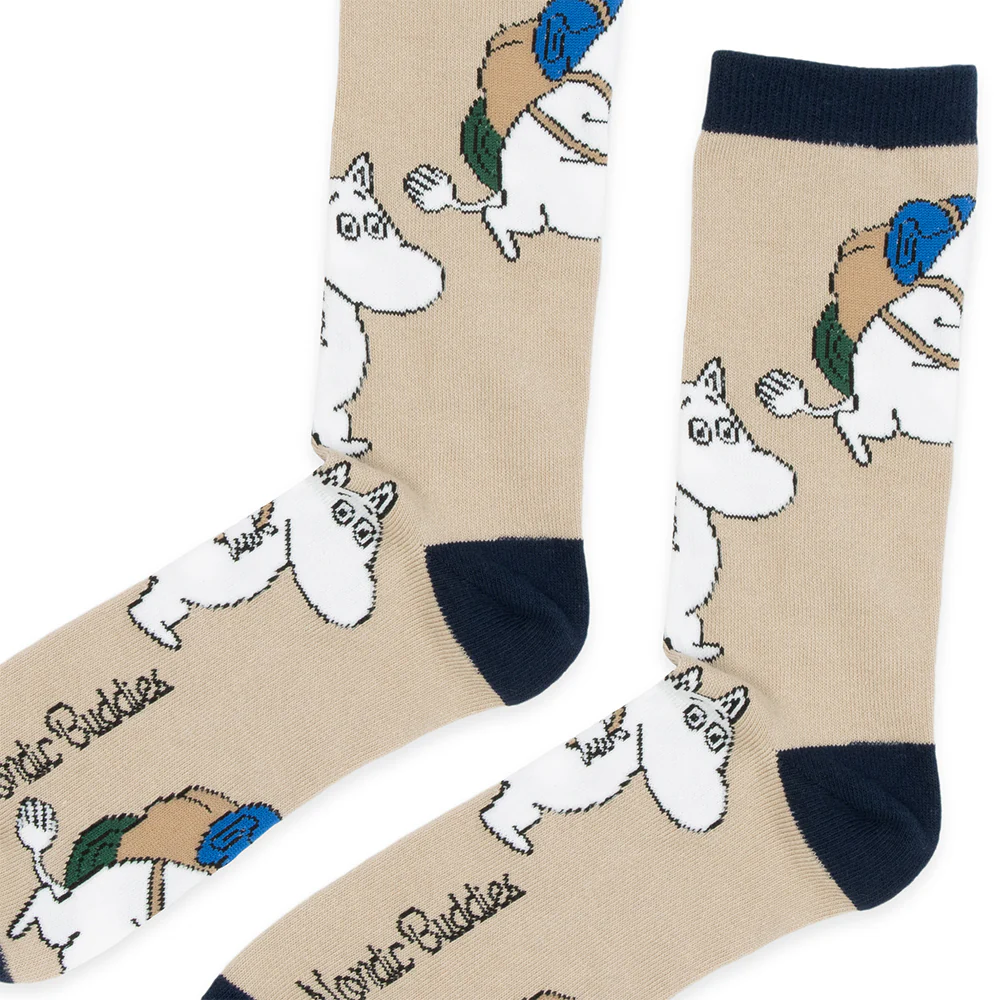 Moomintroll Adventure Socks 40-45 Beige - Image 2