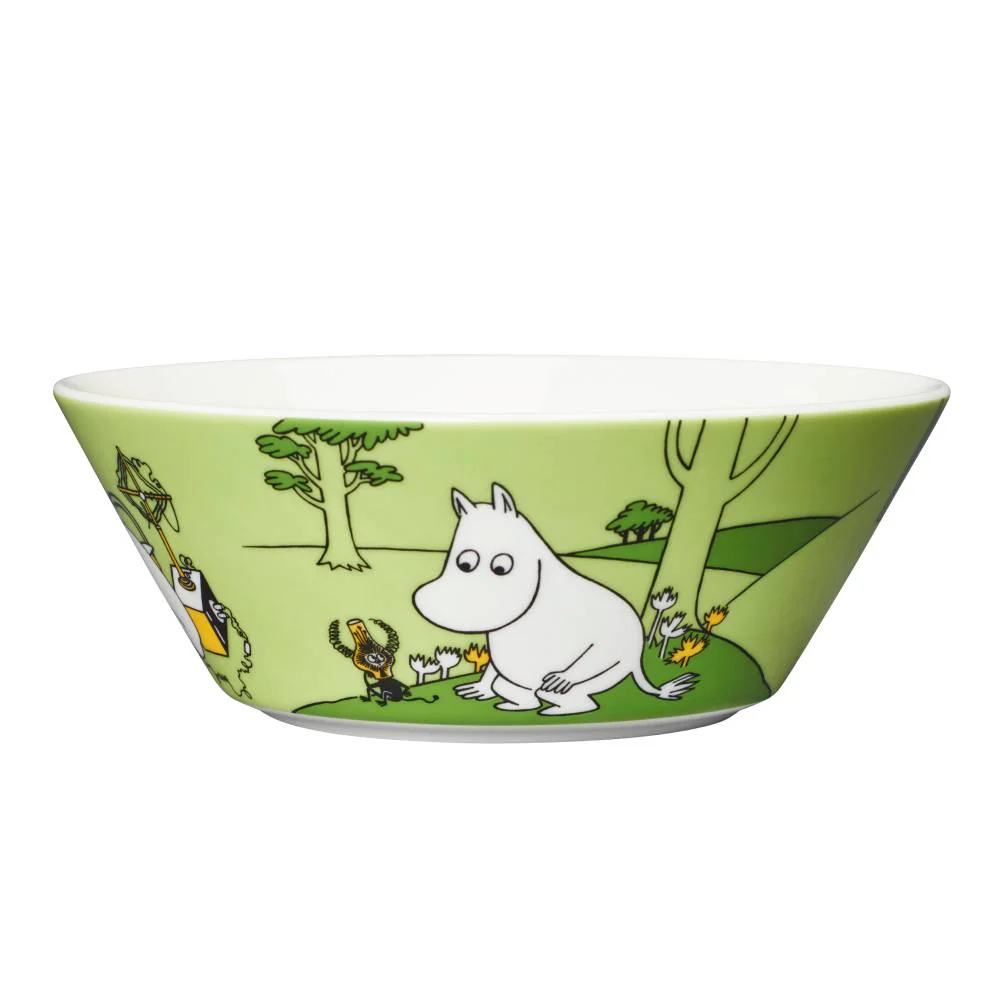 Moomintroll Bowl 15cm Green