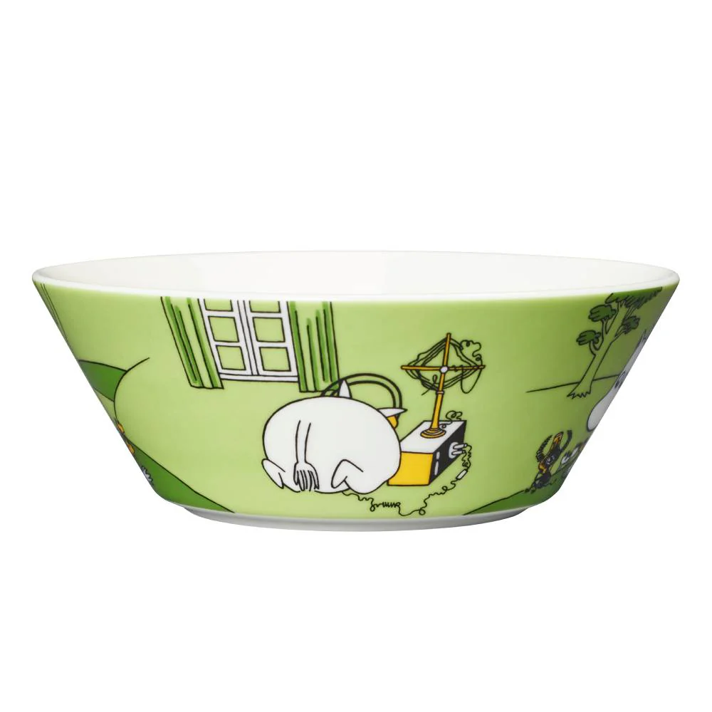 Moomintroll Bowl 15cm Green - Image 2