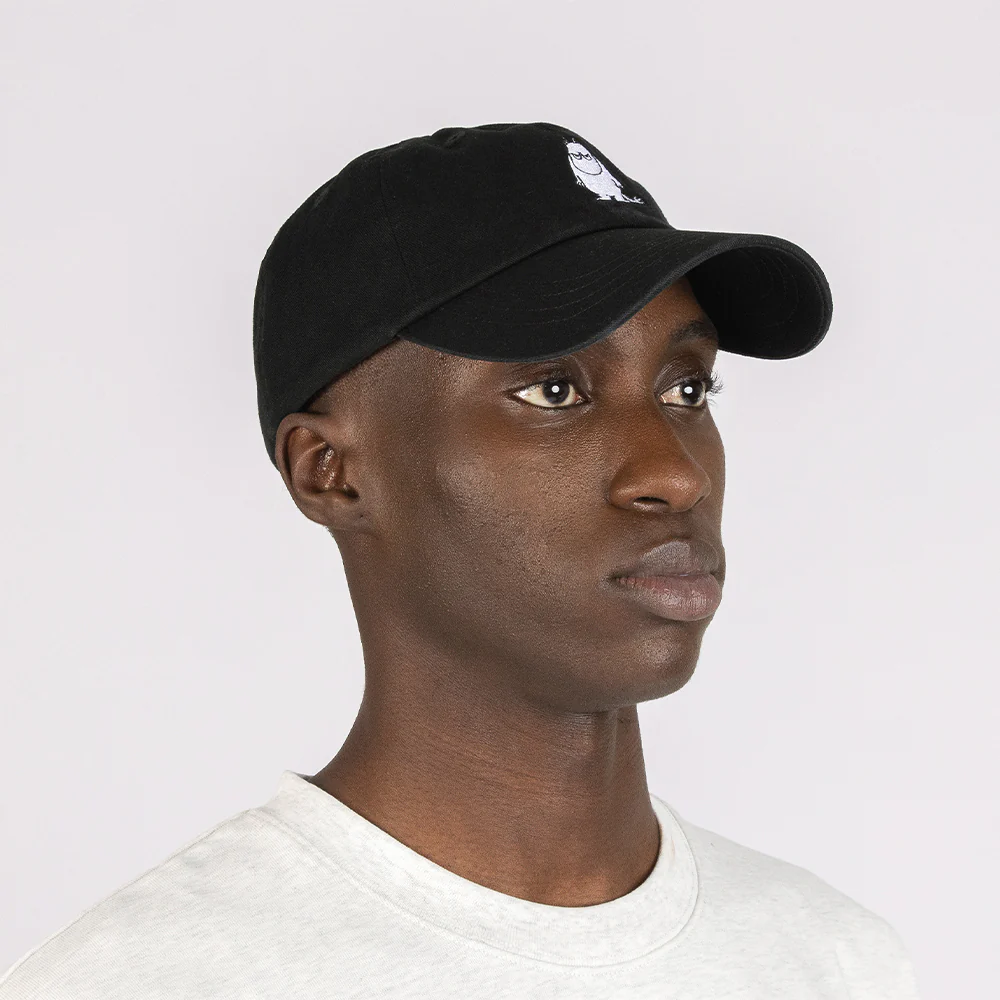 Moomintroll Angry Adult Cap Black