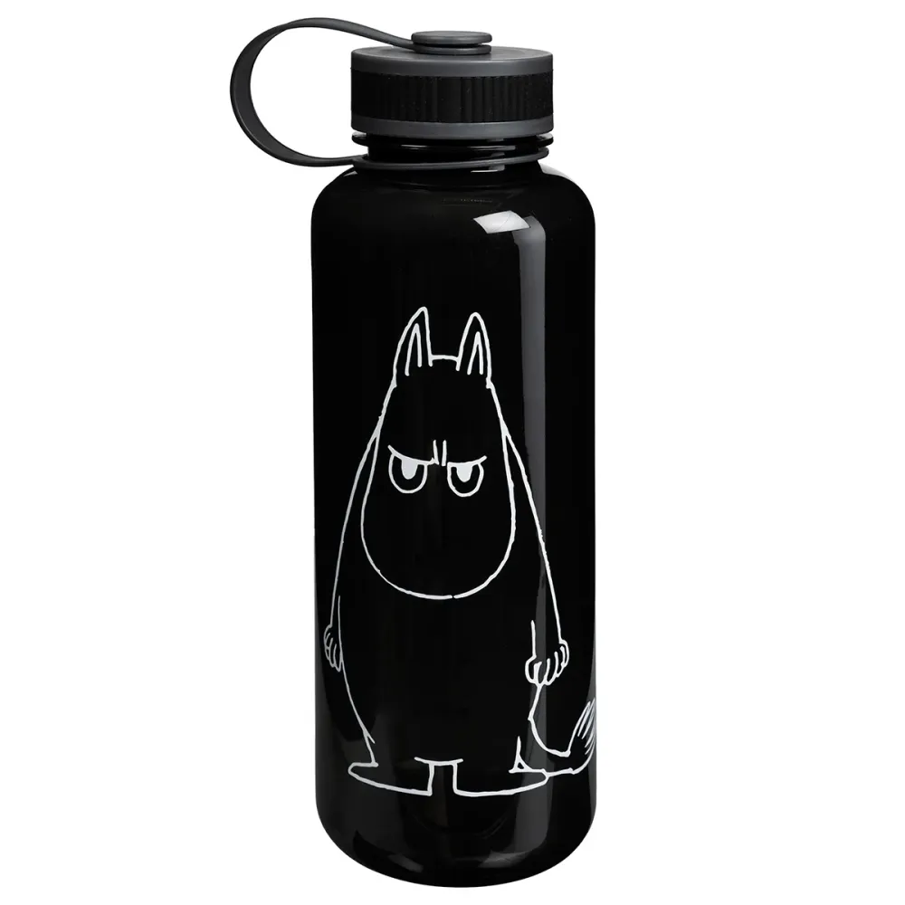 Moomintroll Angry Bottle 1l Black - Image 2
