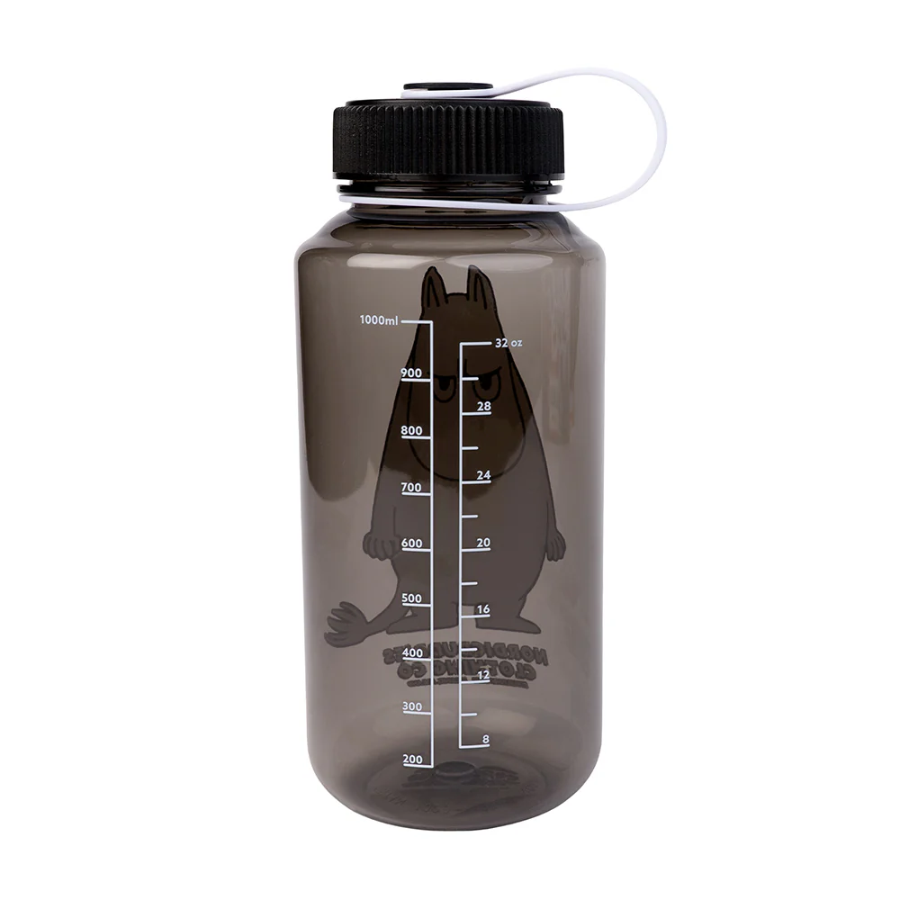Moomintroll Angry Everyday Water Bottle Black - Image 3
