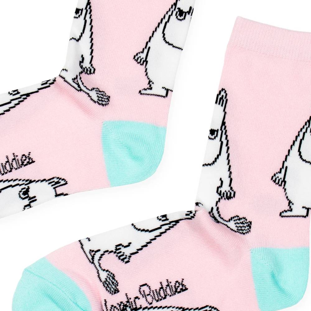 Moomintroll Angry Socks Pink 36-42 - Image 3