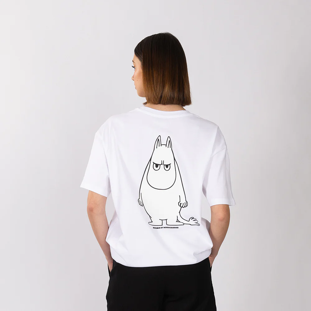 Moomintroll Angry T-shirt White